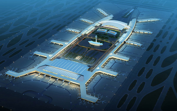 广州白云机场扩建工程二号航站楼